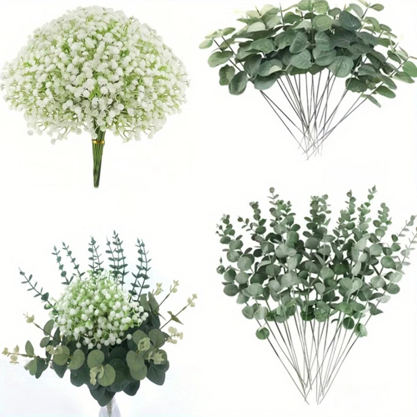 5-Piece Artificial Flower Bouquet – Wedding & Home Décor Artificial Flower Bouquet Babs