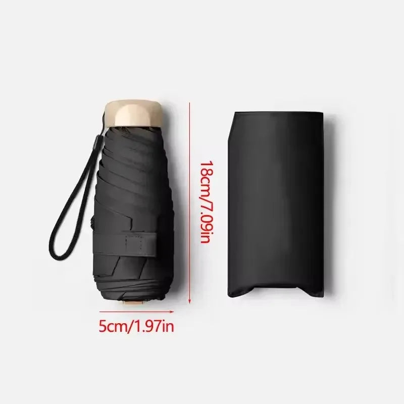 Ultralight Mini Folding Pocket Umbrella with UV Protection Folding Pocket Umbrella Babs