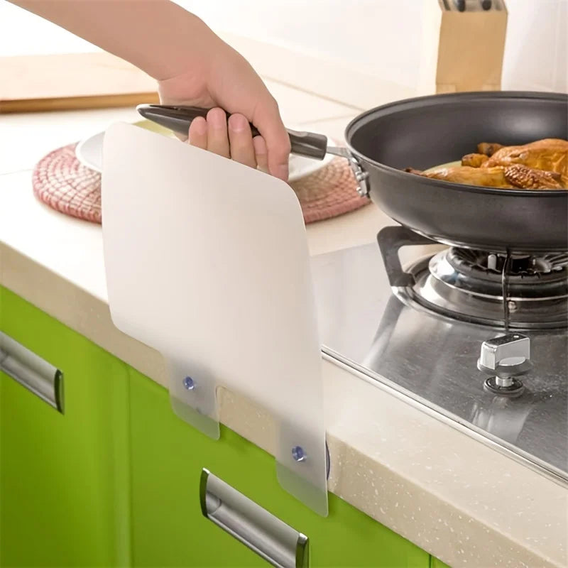 Large Kitchen Sink Splash Guard Protector with Suction Cups Sink Splash Guard Babs