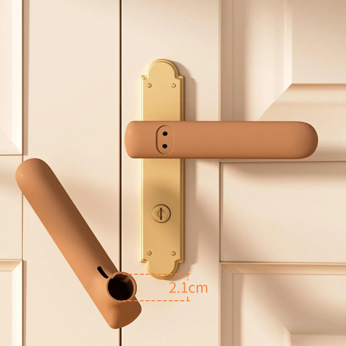 Silicone Door Handle Cover – Anti-Slip, Anti-Static & Kid-Safe Door Handle Cover Babs