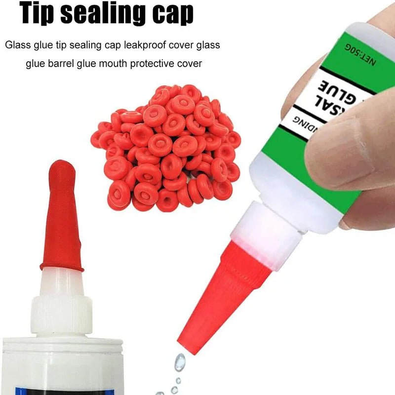 Silicone Caulk Cap – Nozzle Protective Cover for Caulk Tubes Caulk Tube Cap Babs
