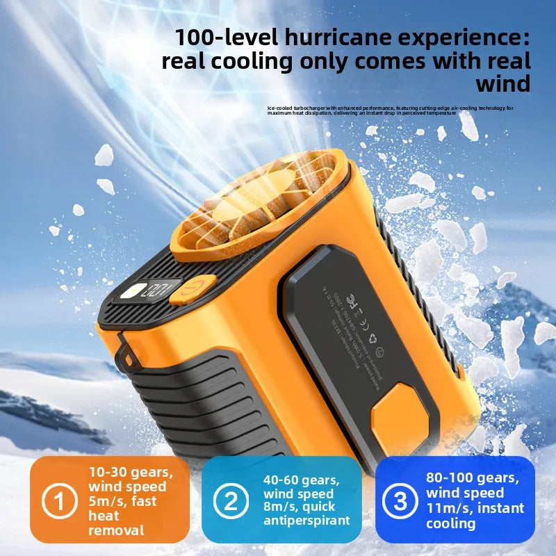 USB Waist Clip Fan – Portable High Speed Mini Cooling Fan Portable Clip Fan Babs