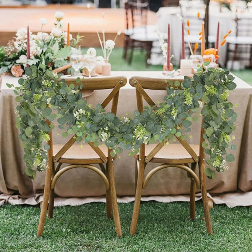 Artificial Greenery Vine – Wedding, Garden & Home Décor Artificial Vine Garland Babs
