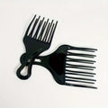 Wide Tooth Pick Comb for Curly & Afro Hair – 2pcs Set Hair Pick Comb Babs 2pcs