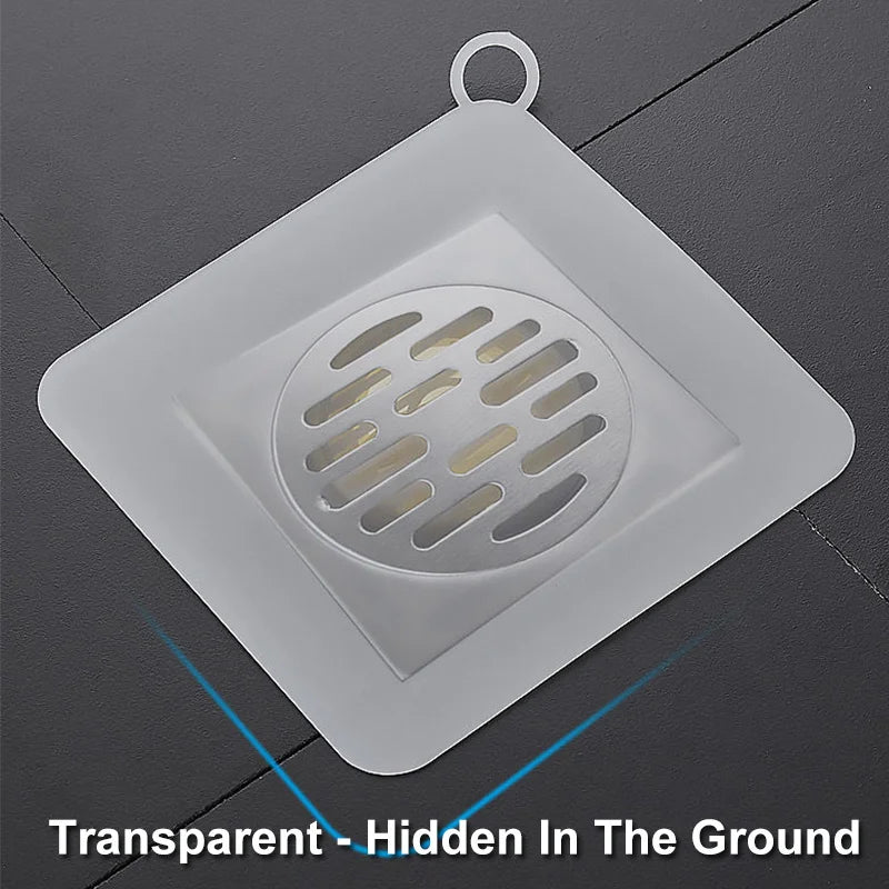 2pcs Silicone Floor Drain Cover – Anti-Odor Sink Strainer Drain Cover Strainer Babs