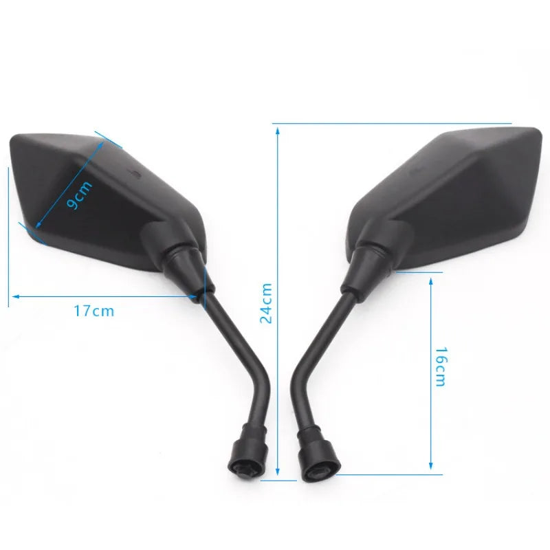 Universal 8mm/10mm Rearview Mirror – Dirt Bike, ATV & Motocross Motorcycle Rearview Mirror Babs