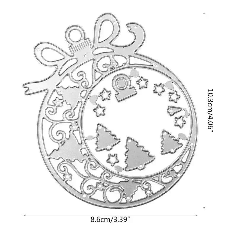 Santa Claus Metal Cutting Dies – Card Making & Scrapbooking Metal Cutting Dies Babs