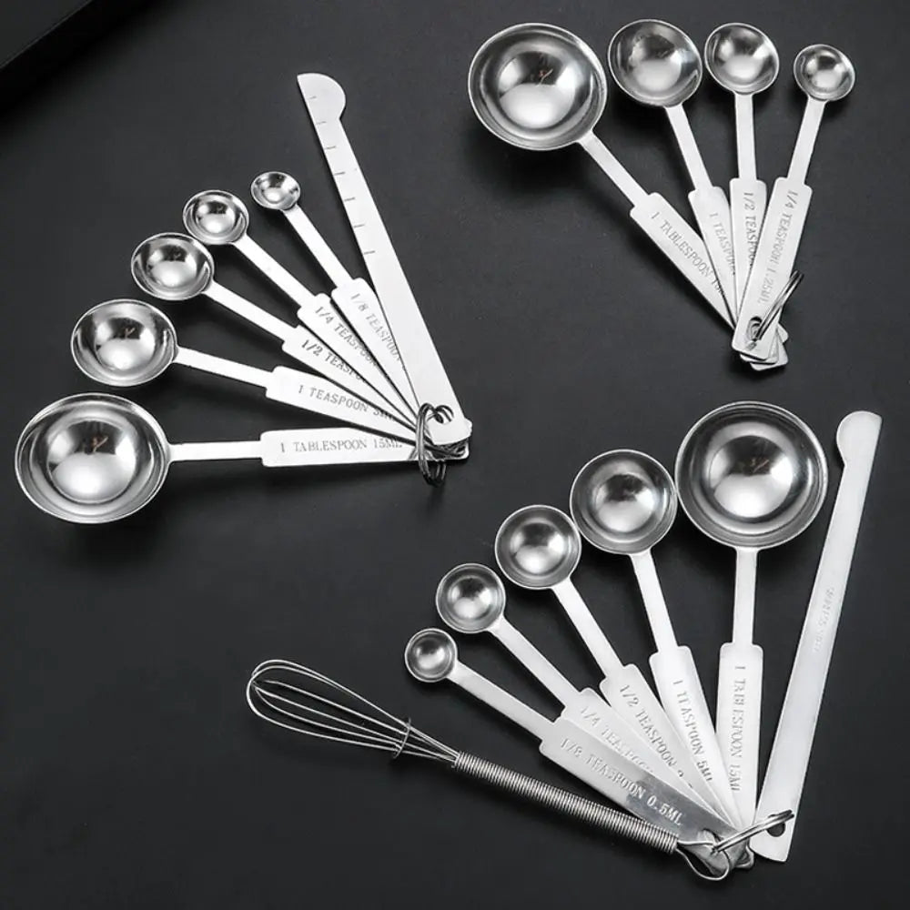 Food Grade Stainless Steel Measuring Spoon Set with Scale Measuring Spoon Set Babs