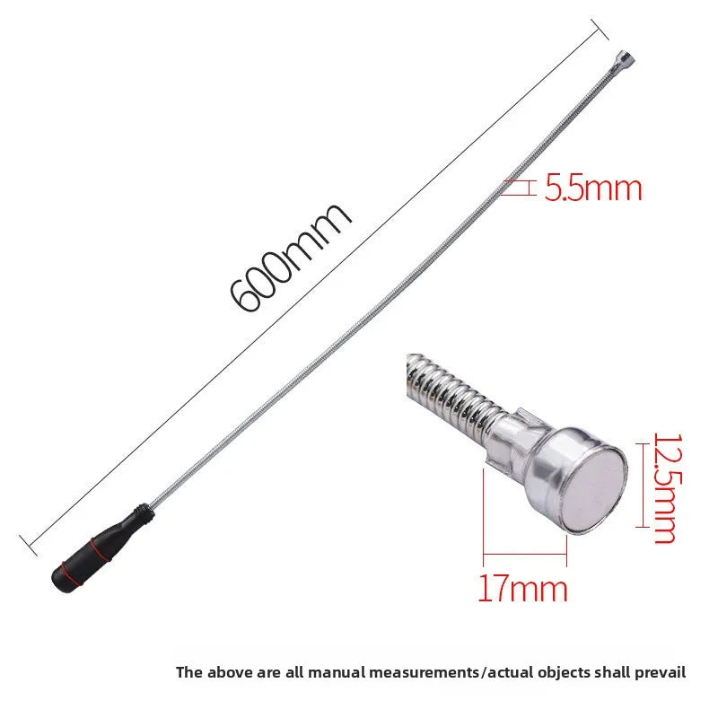Bendable Magnetic Pickup Tool – Flexible Snake Retrieval Bar Magnetic Pickup Tool Babs B
