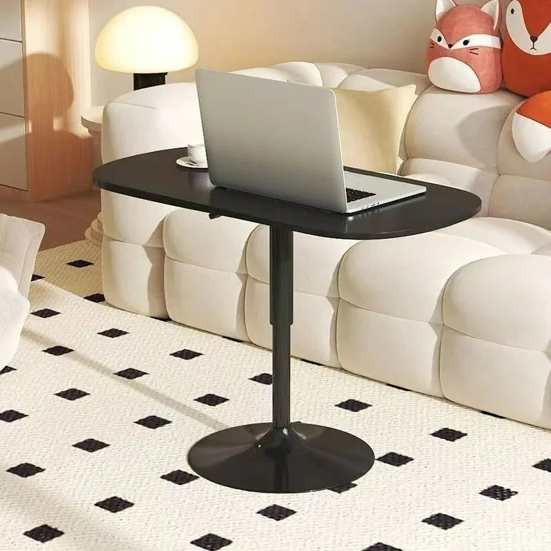 Liftable Coffee Table | Modern Oval Adjustable Height Table Liftable Coffee Table Babs