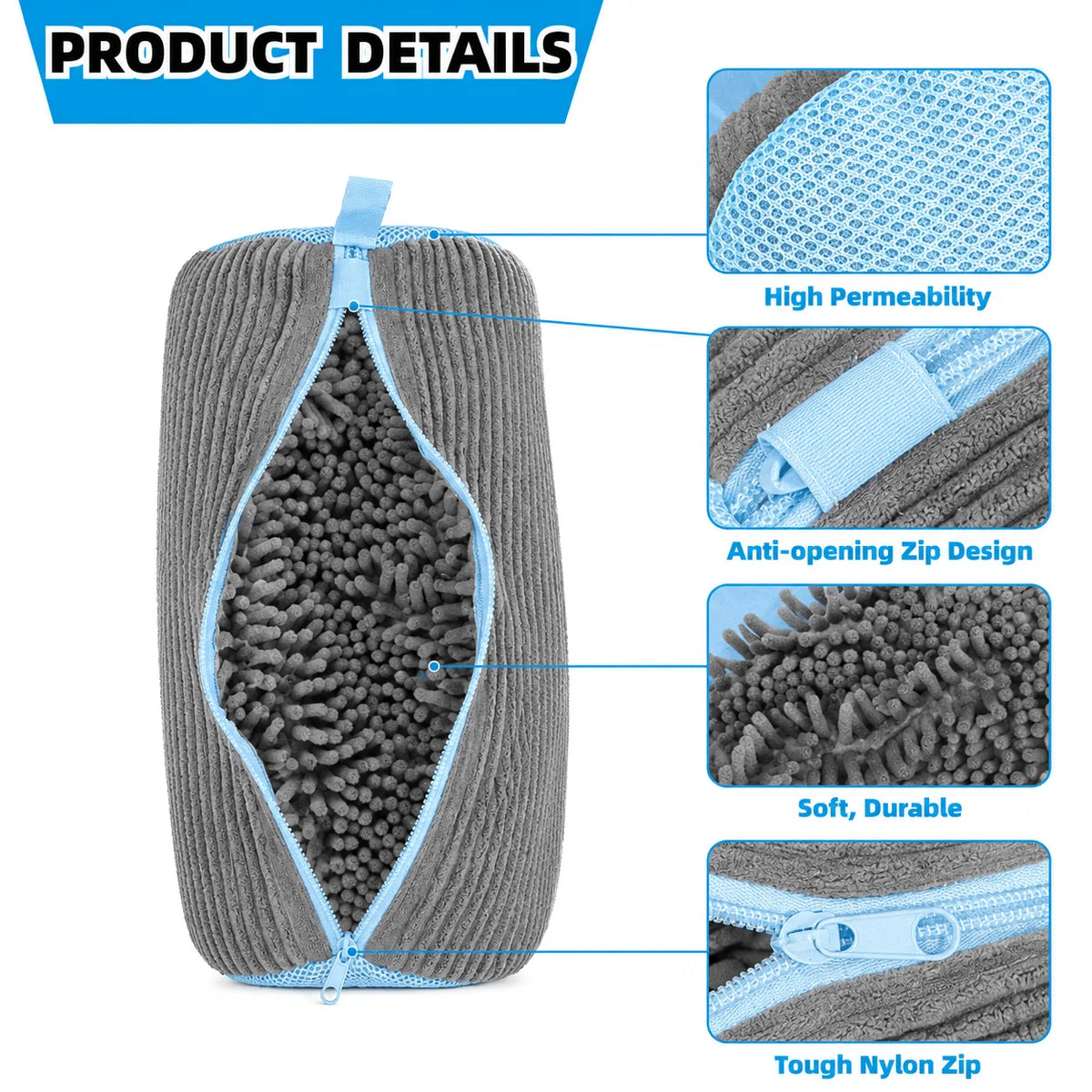 Shoe Laundry Bags – Machine & Dryer Safe, Noise-Reducing Shoe Laundry Bag Babs