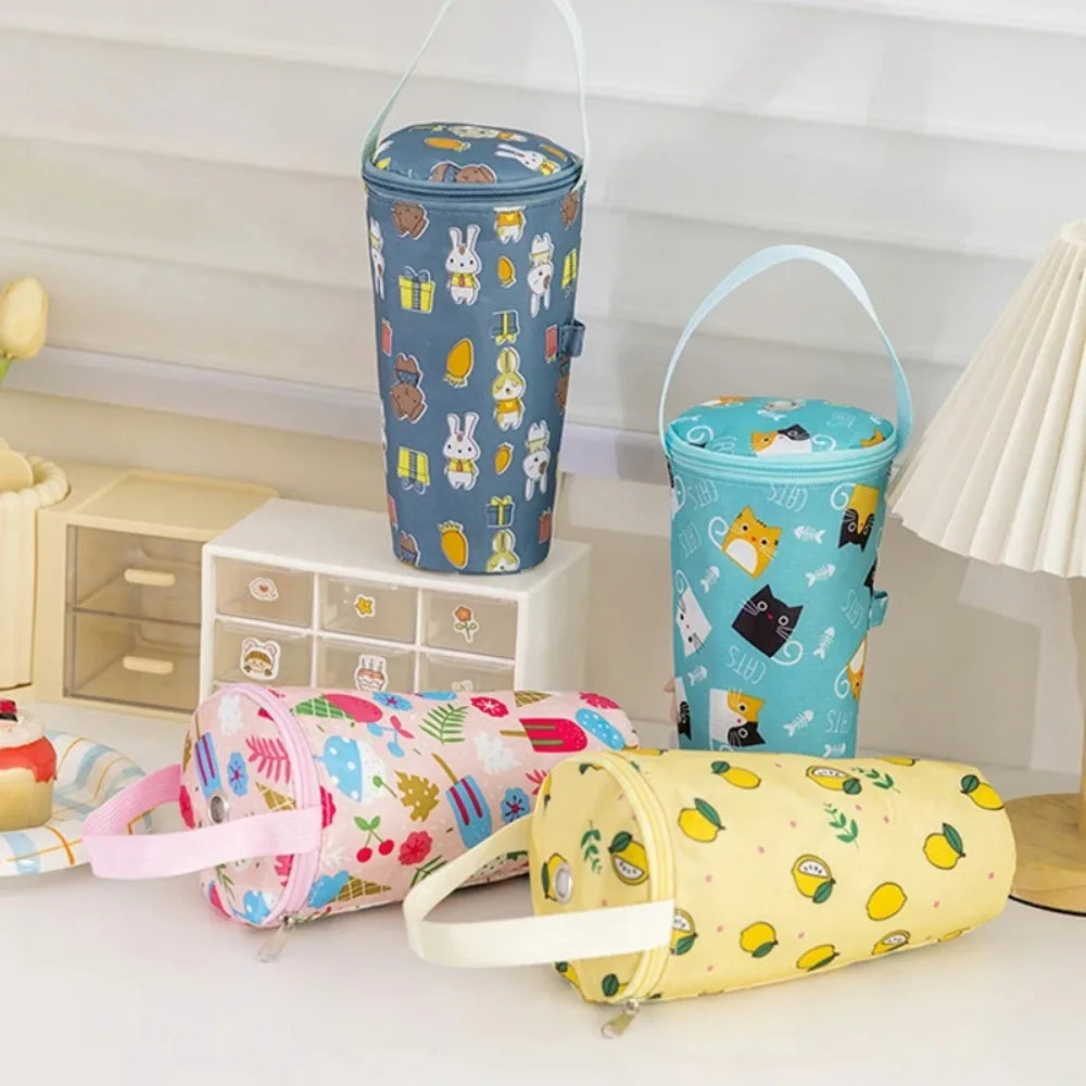 Insulated Milk Tea Tote Bag | Oxford Cloth Cup Carrier Insulated Cup Tote Bag Babs