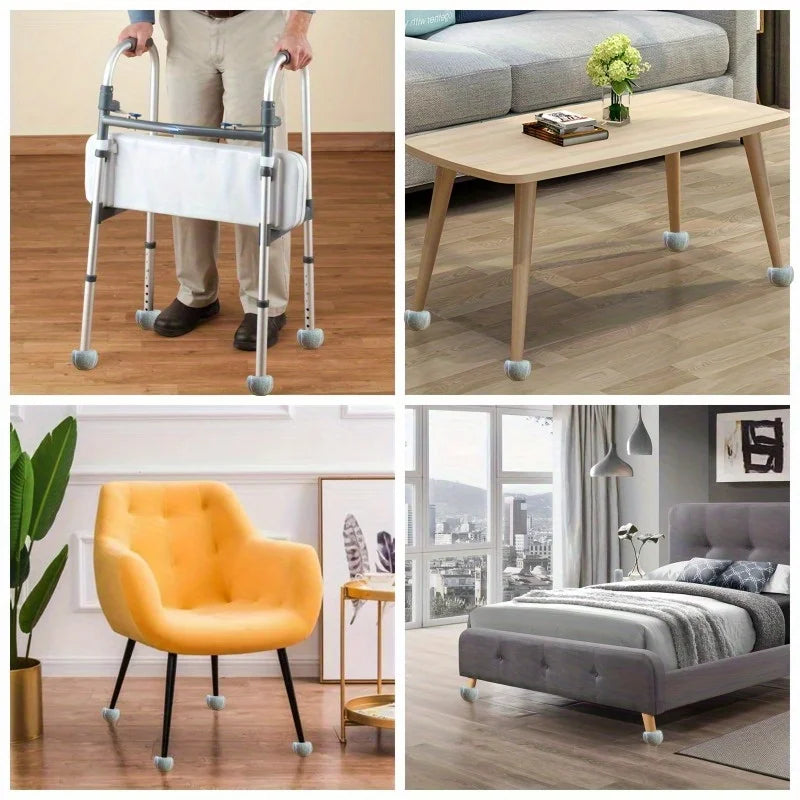 Precut Walker Tennis Balls – Easy Install for Walkers & Furniture Walker Accessories Babs