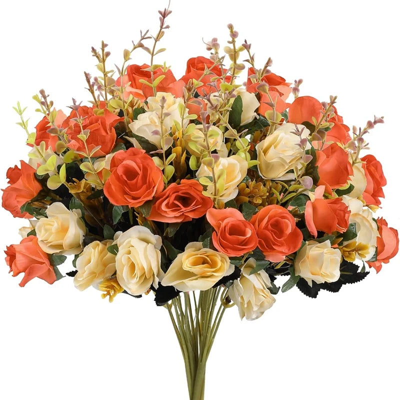 Silk Rose Artificial Flower for Wedding, Home & DIY Décor Artificial Silk Flower Babs