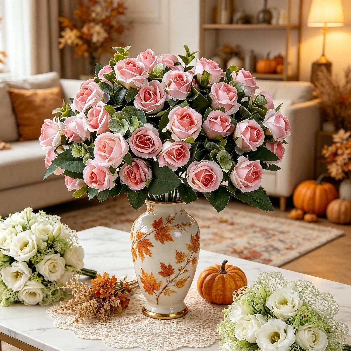 Silk Rose Artificial Flowers – Wedding Bouquet & Home Décor Artificial Silk Flowers Babs