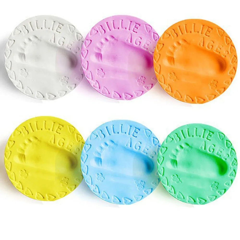 Baby Handprint & Footprint Air Dry Clay Casting Kit 20g Baby Keepsake Kit Babs