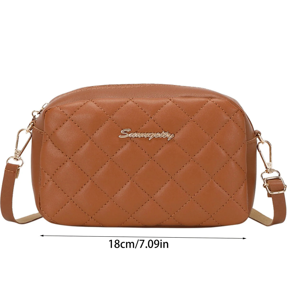 Women's Embroidered Camera Crossbody Bag | Chain Shoulder Purse Crossbody Shoulder Bag Babs