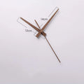 Walnut Wood Wall Clock Hands – 12/14-Inch DIY Replacement Parts Wall Clock Hands Babs B Axis (3.60mm 5.50mm)