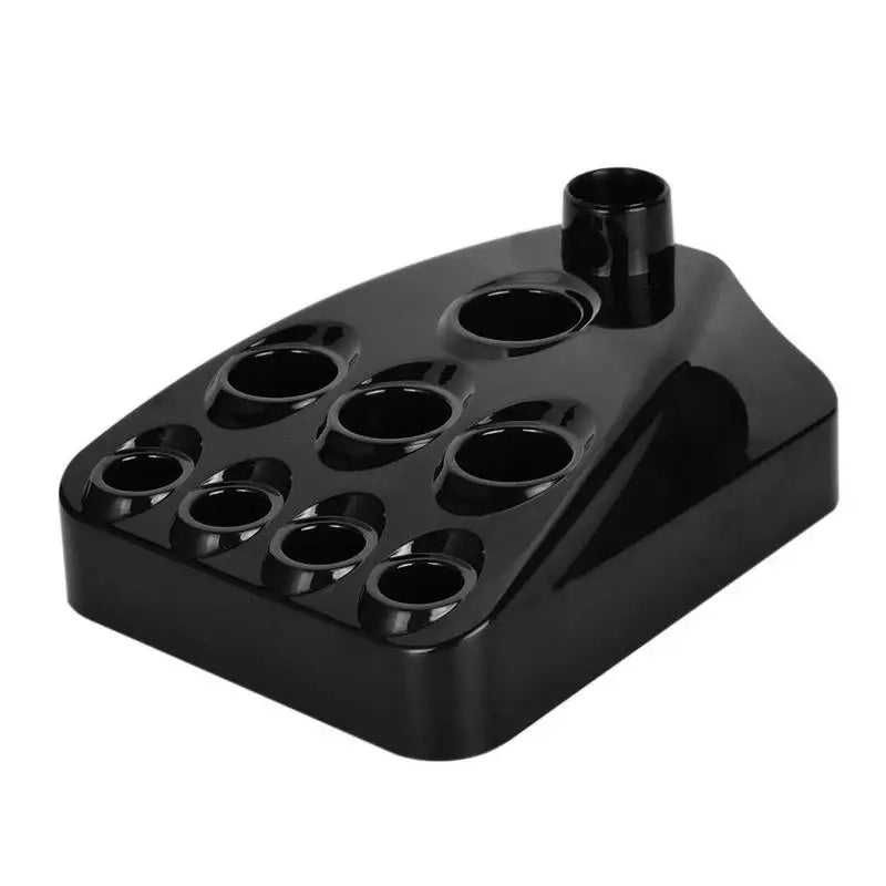 9-Hole 2-in-1 Pen Holder Stand for Tattoo & Microblading Tools Tattoo Tool Organizer Babs Black