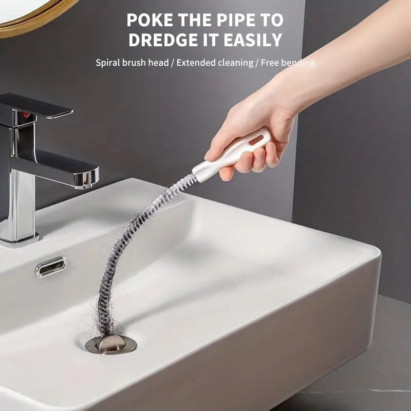 Flexible Long Pipe Cleaning Brush 10 Pack – Drains & Sewers Drain Cleaning Brush Babs