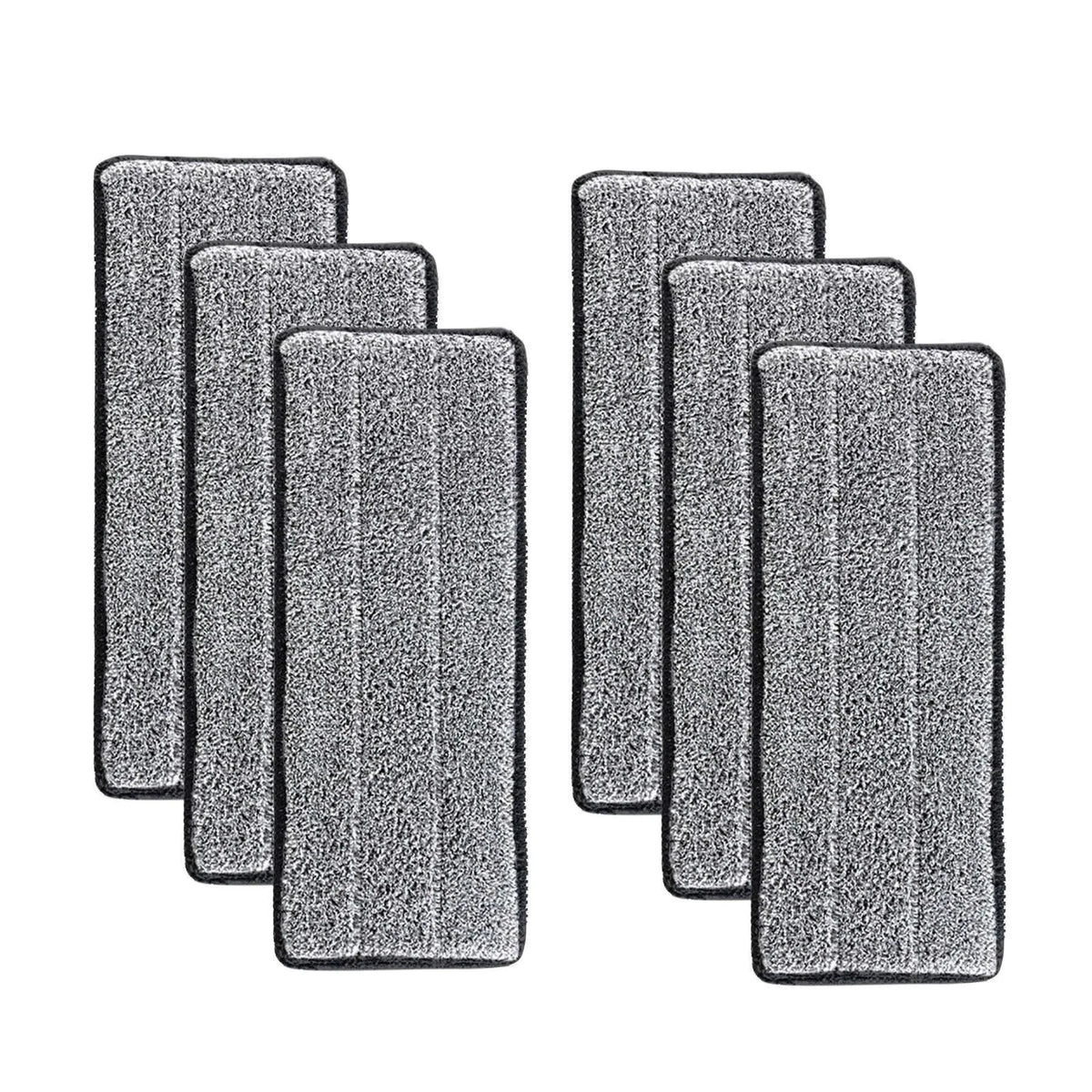 Microfiber Mop Pad Replacements – Washable, 3–20 Pack Mop Pad Replacement Babs 6PCS