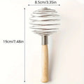 Stainless Steel Hand Mixer for Eggs, Cake & Flour – 1pc Hand Whisk Mixer Babs 1 pc