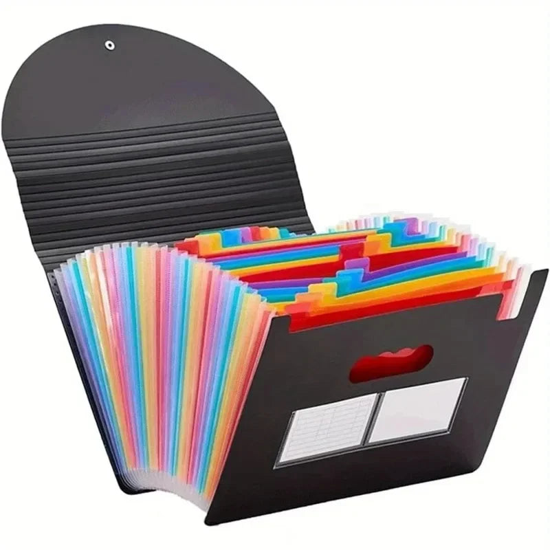 A4 Accordion File Organizer – 13 or 25 Pocket Document Folder Accordion File Folder Babs