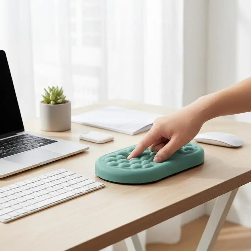 Ergonomic Silicone Wrist & Elbow Rest Pad for Desk | HUXUAN Wrist Rest Pad Babs