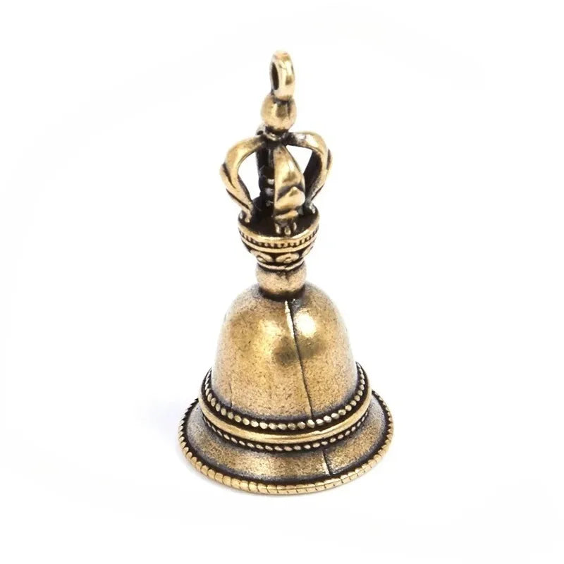 Brass Copper Bell Charm – Wind Bell, Key Ring & Christmas Gift Decorative Bell Charm Babs