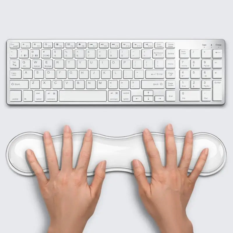 Silicone Mouse Pad with Wrist & Keyboard Rest | Anti-Slip Silicone Mouse Pad Babs