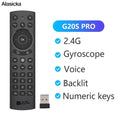 G20BTS Plus Voice Air Mouse 2.4G BT5.0 Remote for Android TV Box Wireless Air Mouse Remote Babs G20S Pro China Mainland