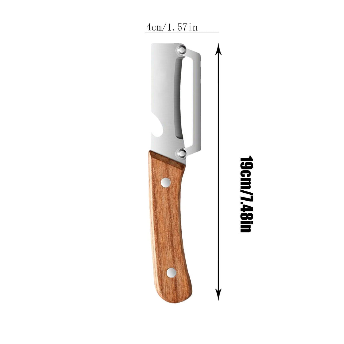 Stainless Steel Multifunctional Peeling Knife – Fruit & Veggie Peeling Knife Babs