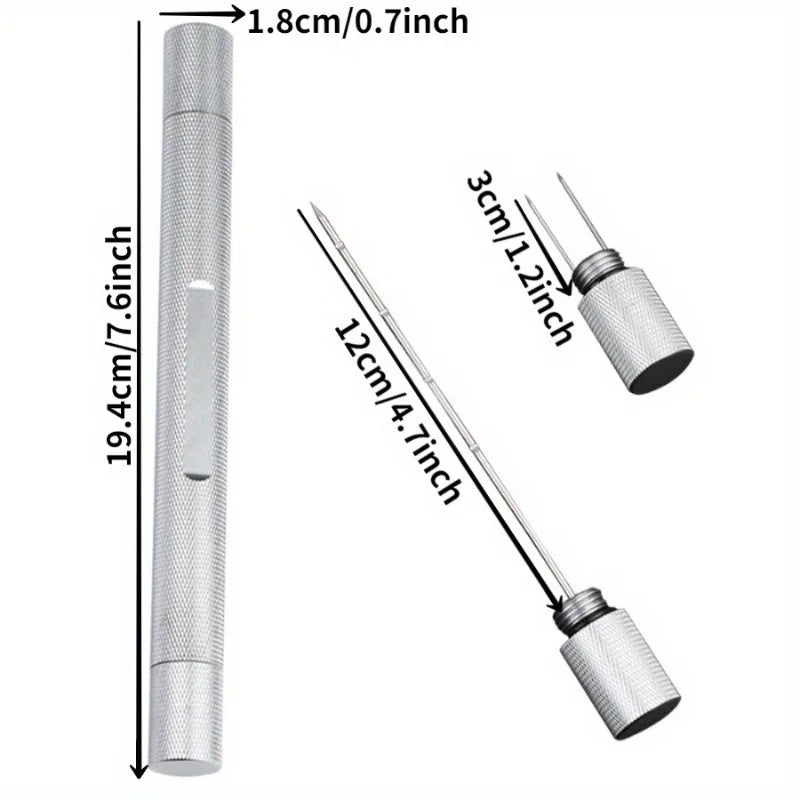 Double-Ended Cigar Pick Tool – Serrated Needle & Ventilator Cigar Pick Tool Babs