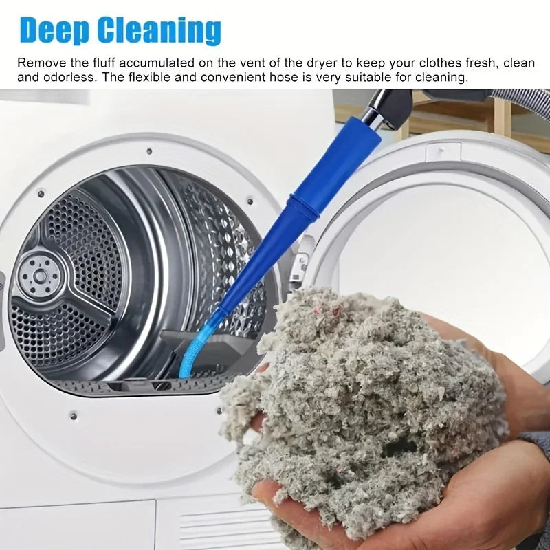 Dryer Vent Cleaner Kit – Bendable Vacuum Hose & Lint Remover Dryer Vent Cleaner Babs
