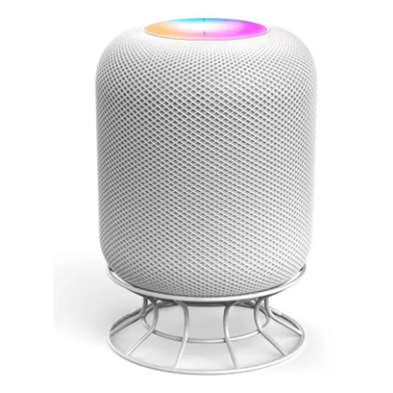 Carbon Steel HomePod 2 Speaker Stand – Anti-Fall Bracket Speaker Stand Babs White