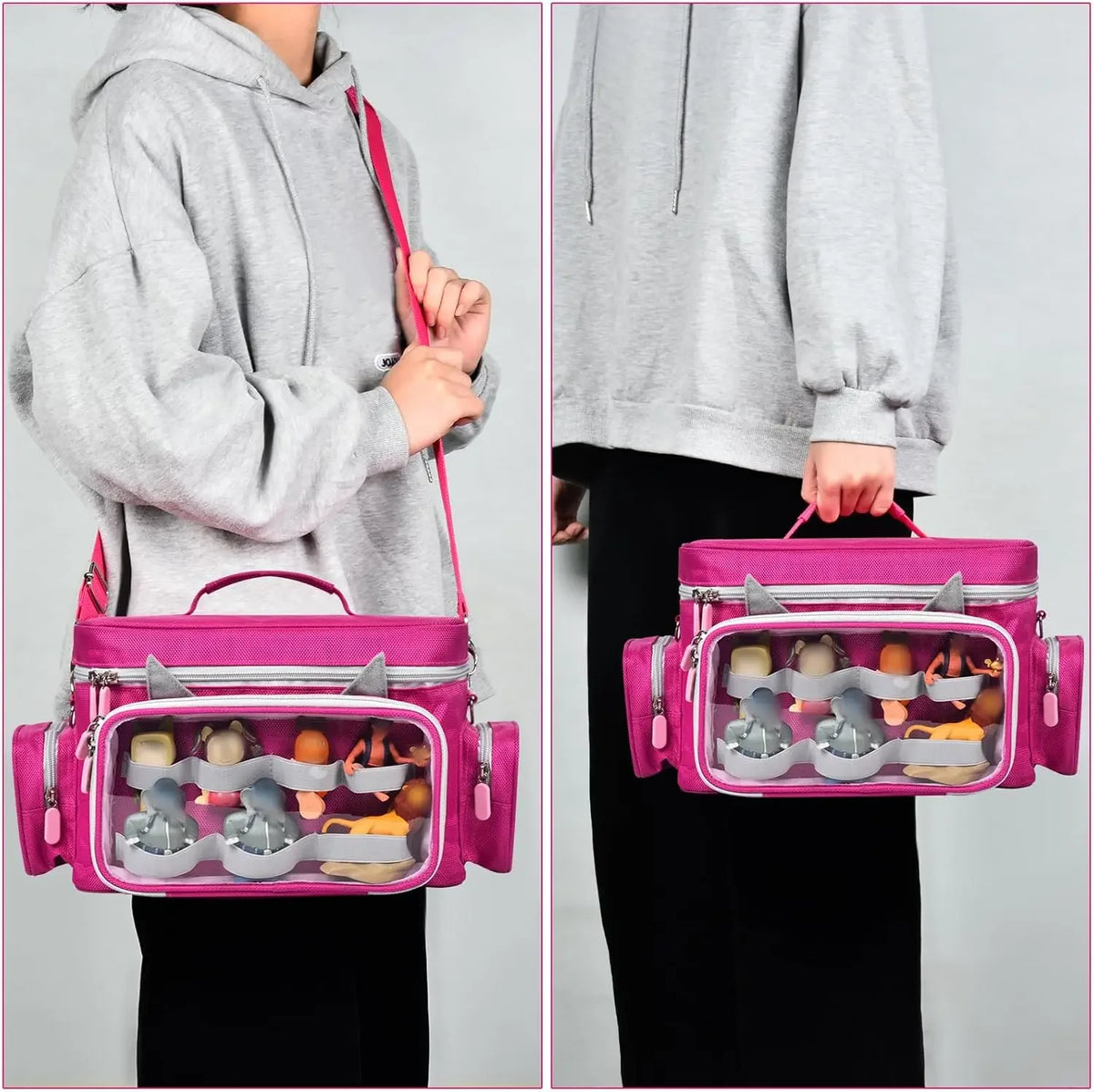 Paiyule Carrying Case Bag for Toniebox & Tonies Figures Toy Storage Bag Babs