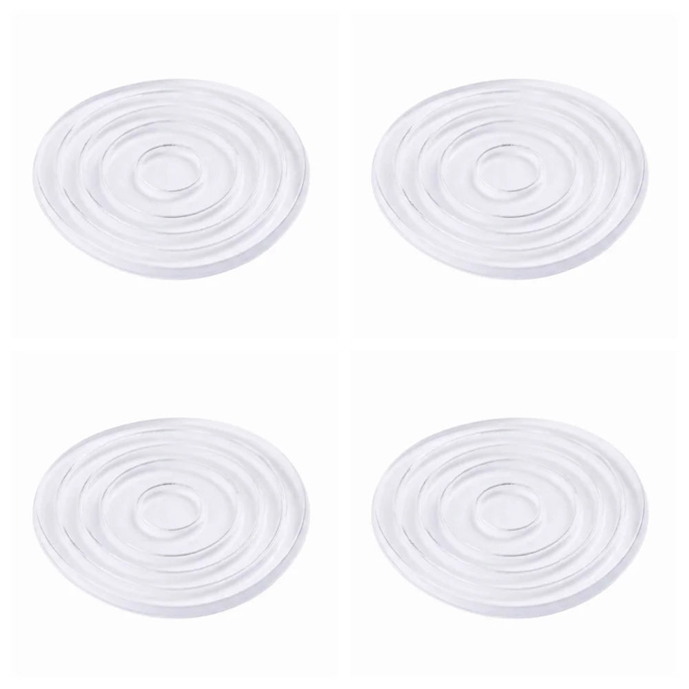 4-Pack Non-Slip Furniture Foot Pads – Self-Adhesive PU Gaskets Furniture Foot Pads Babs 4Pcs round 60mm