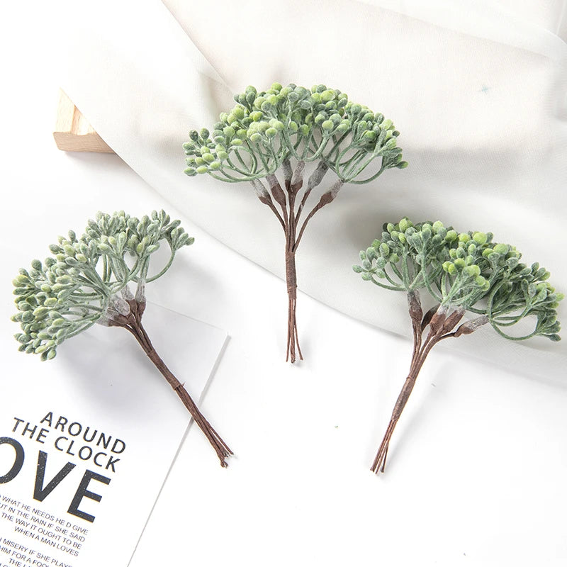 Artificial Flower Brooches 3/6pcs – DIY Wreaths & Decor Artificial Flower Brooches Babs