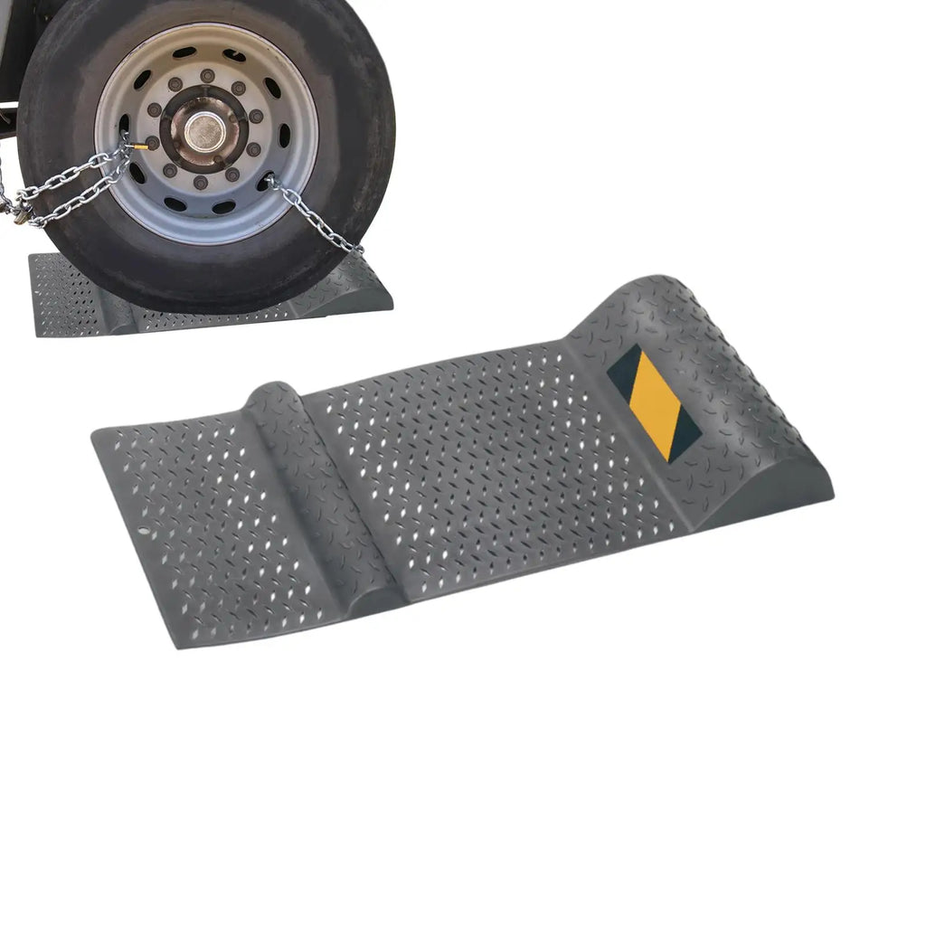 Garage Wheel Stopper Parking Mat – Tire Guide & Barrier Pad Garage Parking Stopper Babs