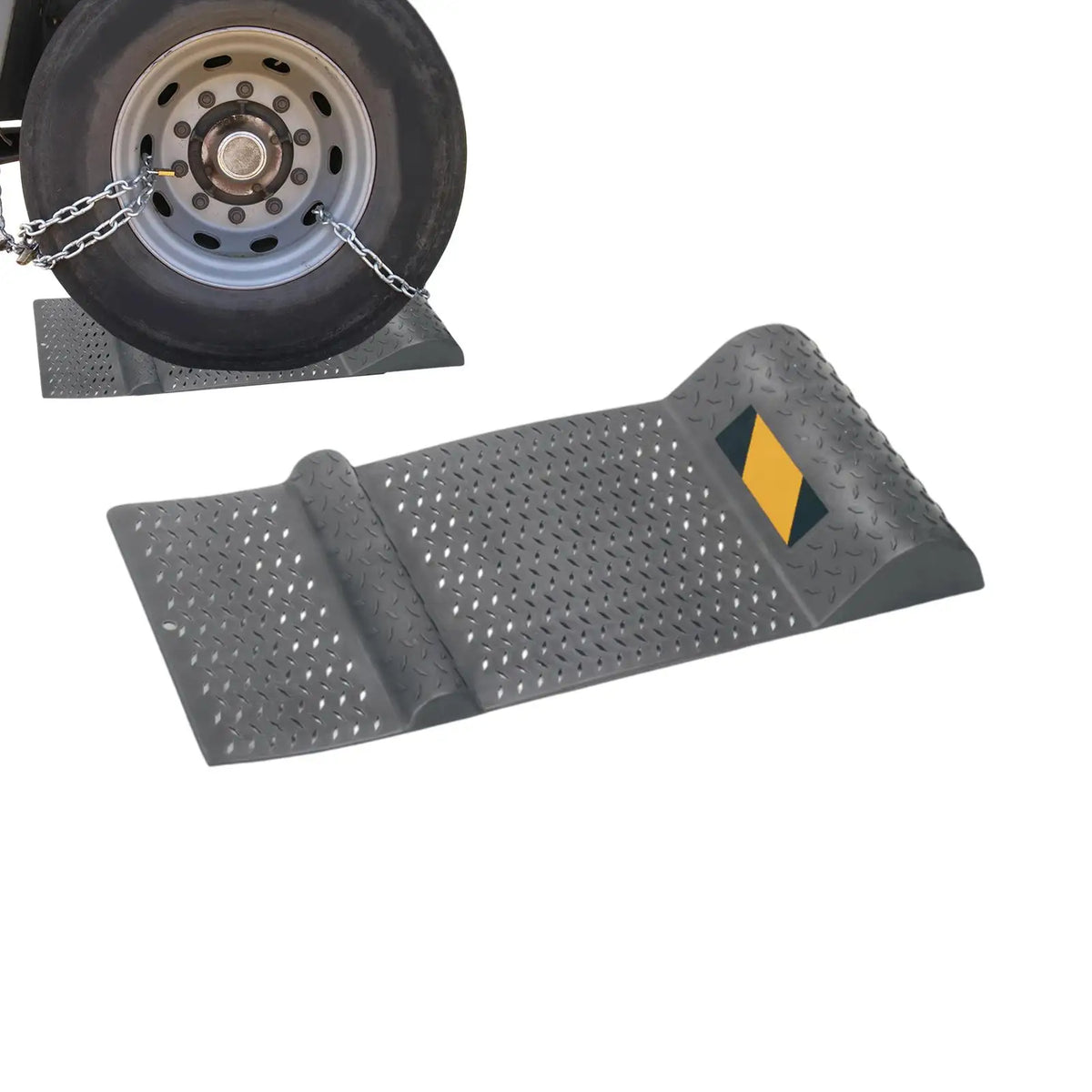 Garage Wheel Stopper Parking Mat – Tire Guide & Barrier Pad Garage Parking Stopper Babs