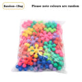 Snowflake Interlocking Building Blocks STEM Toy for Kids Interlocking Building Blocks Babs 1Bag-50PCS