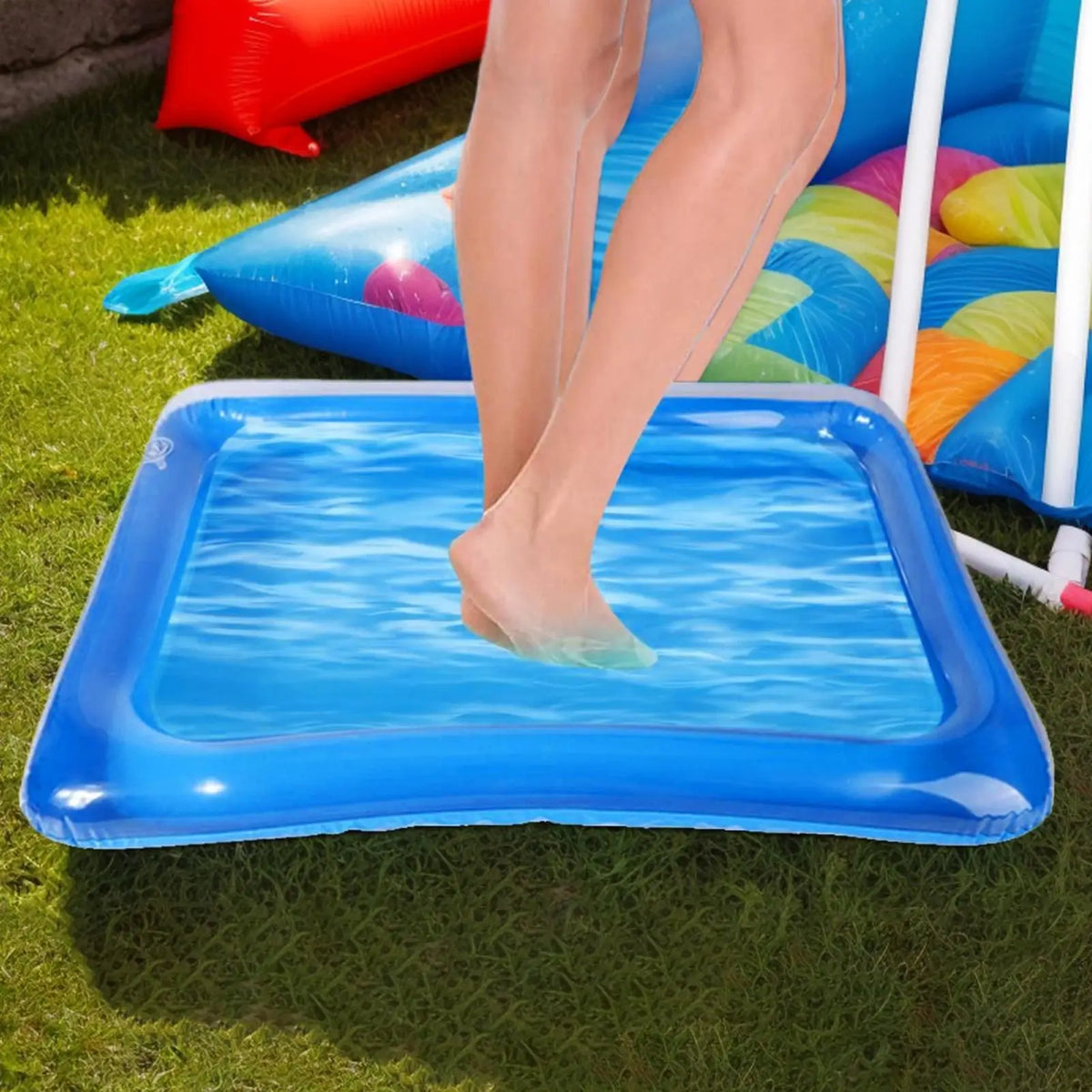Portable Inflatable Foot Wash Basin – Foldable PVC Soak Tub Inflatable Foot Bath Babs