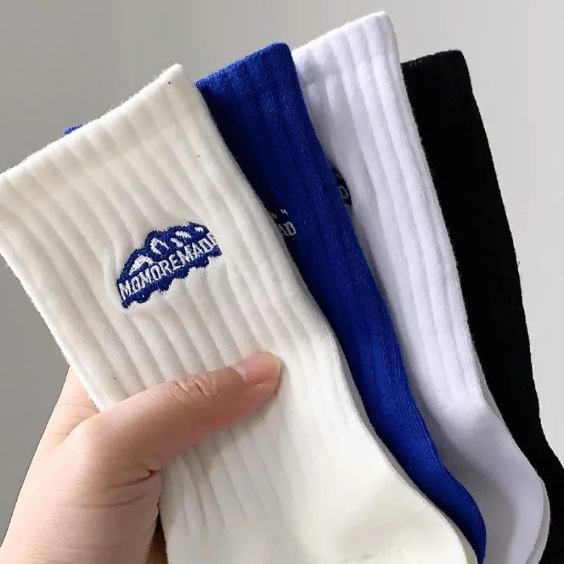 Men's Thick Odor-Resistant Mid-Tube Sports Socks – 5 Pairs Men's Sports Socks Babs