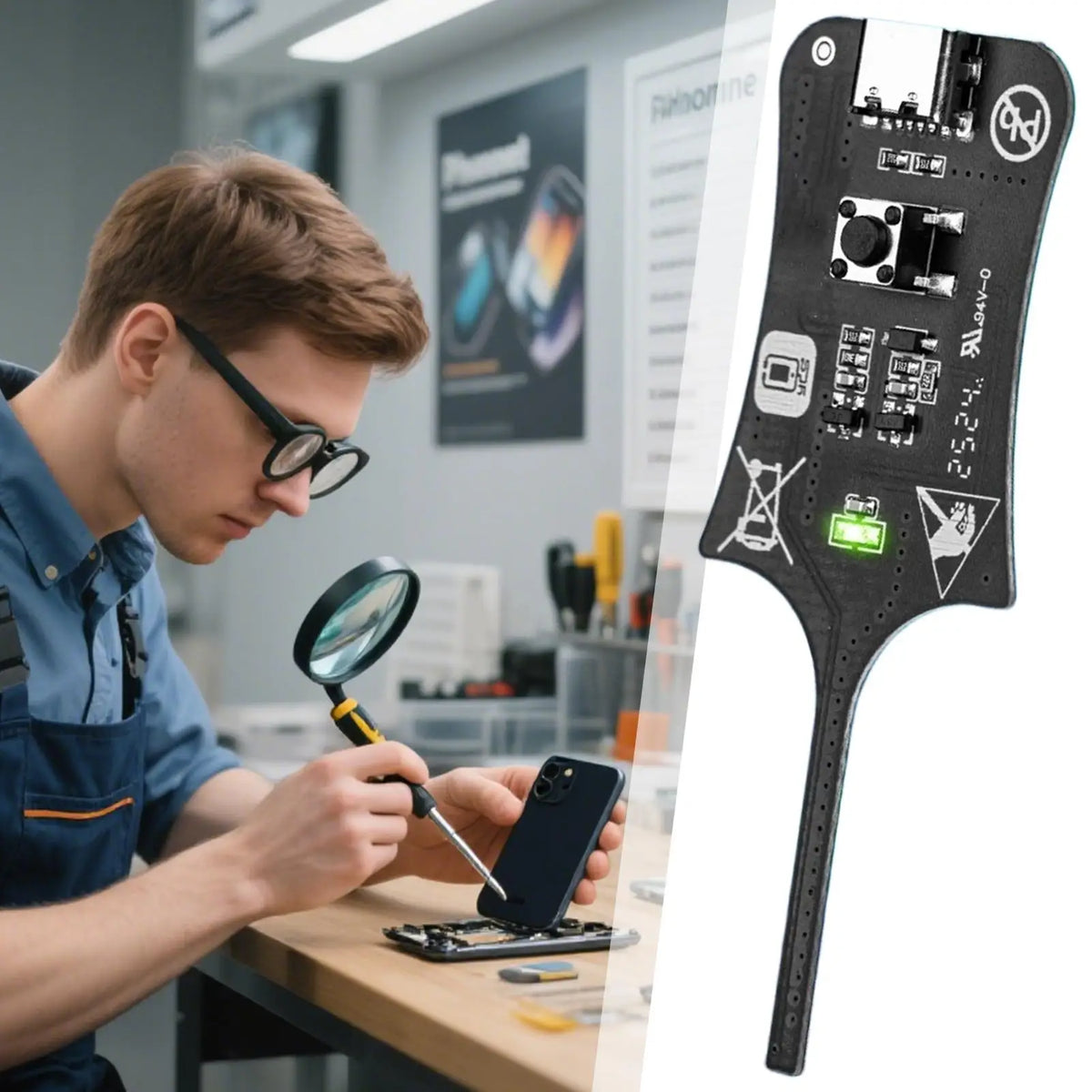 Inductance Tester – High Accuracy Fault Lock Green LED Inductance Tester Babs