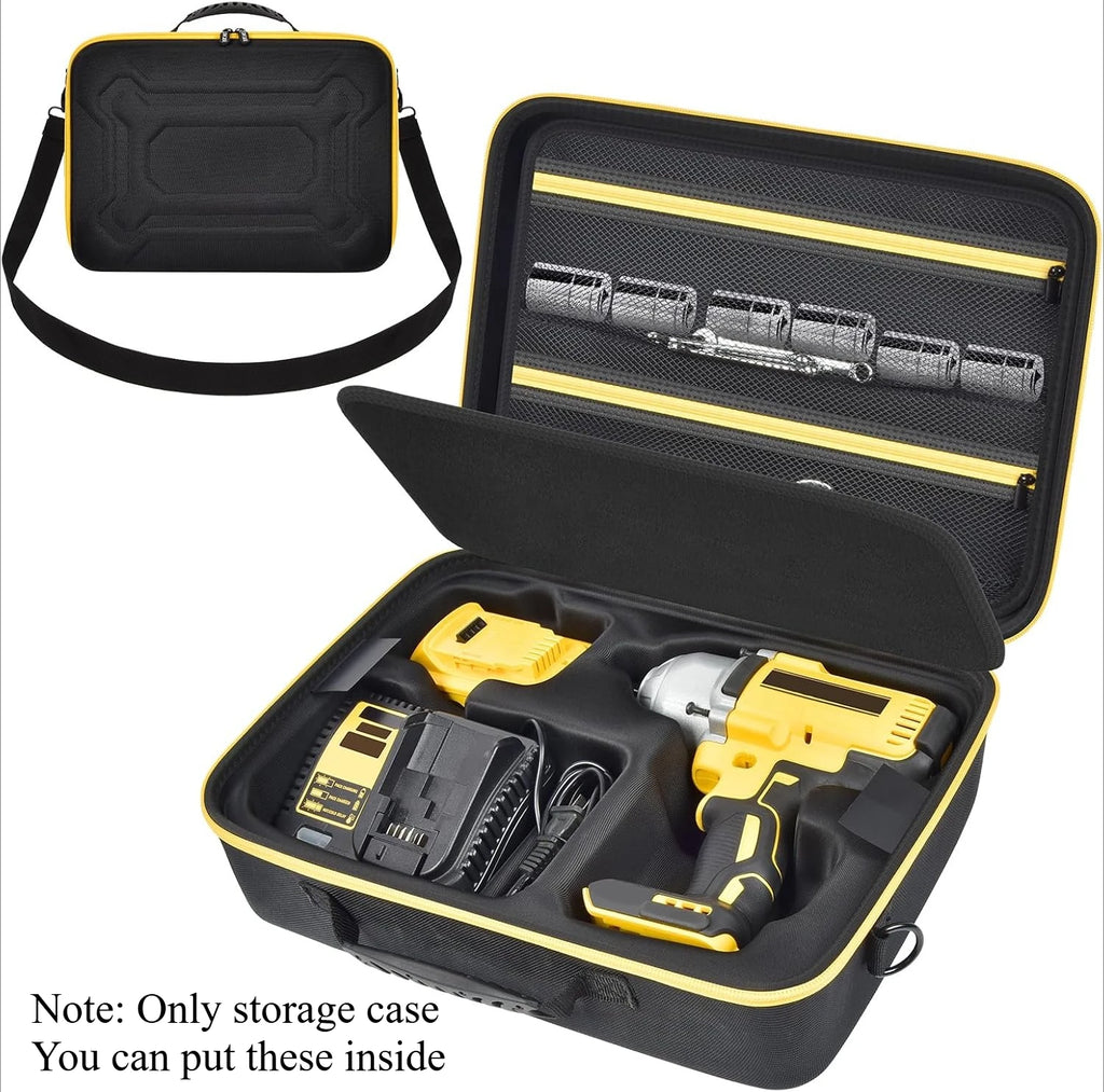 DEWALT DCF900B DCF900P1 Impact Wrench Hard Case Storage Bag Tool Storage Case Babs
