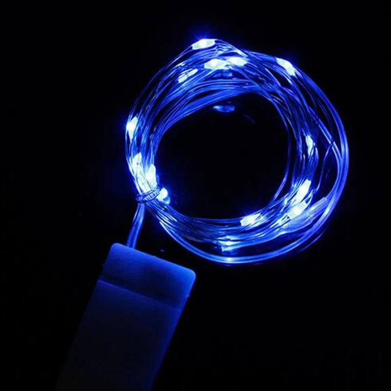 Flower Cake Topper with LED Lights | Wedding & Birthday LED Cake Topper Babs blue light