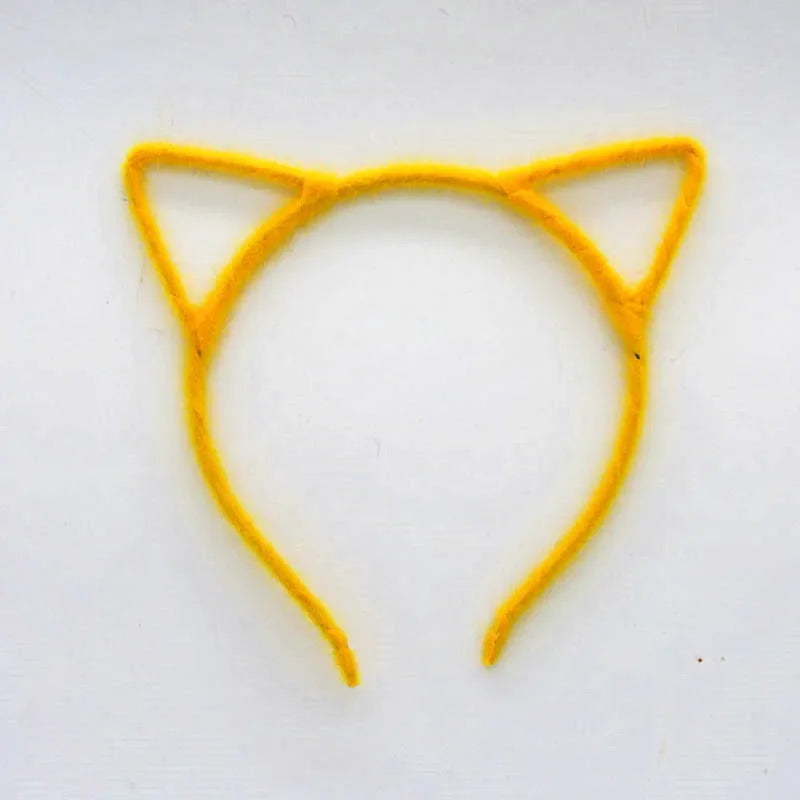 LED Flashing Cat & Fox Ears Headband – Glowing Party Hair Hoop