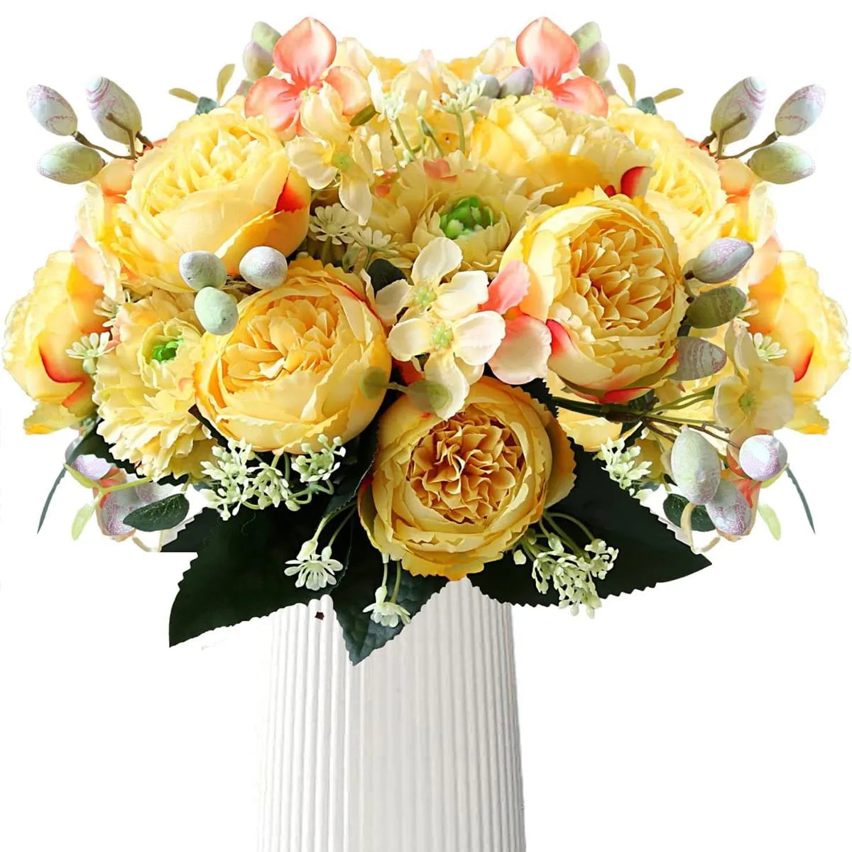 Artificial Silk Rose Bridal Bouquet – Wedding & Home Decor Artificial Flower Bouquet Babs color 4 3 pcs
