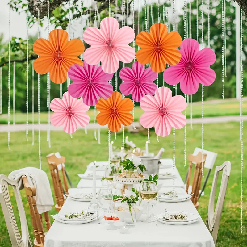 Paper Flower Hanging Decorations – Holiday & Party Décor Paper Flower Decoration Babs