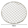 Stainless Steel Round BBQ Grill & Cooling Rack with Legs BBQ Cooling Rack Babs 18cm